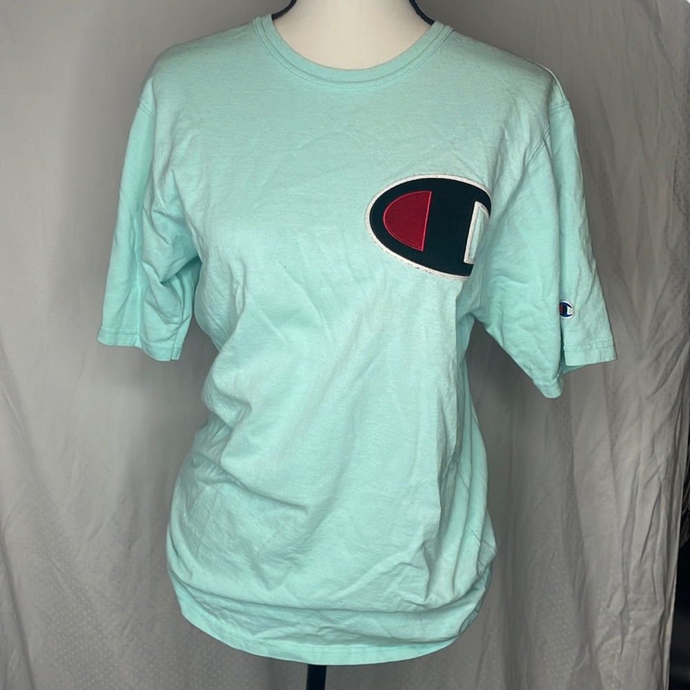 Teal Champion T-shirt